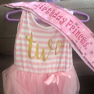 Two Year Princess Birthday dress